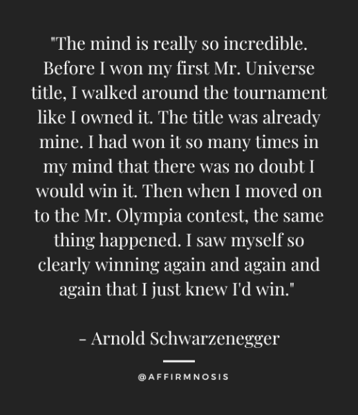 Arnold Schwarzenegger’s Secret Level: Unlocking The Power Of Visualization