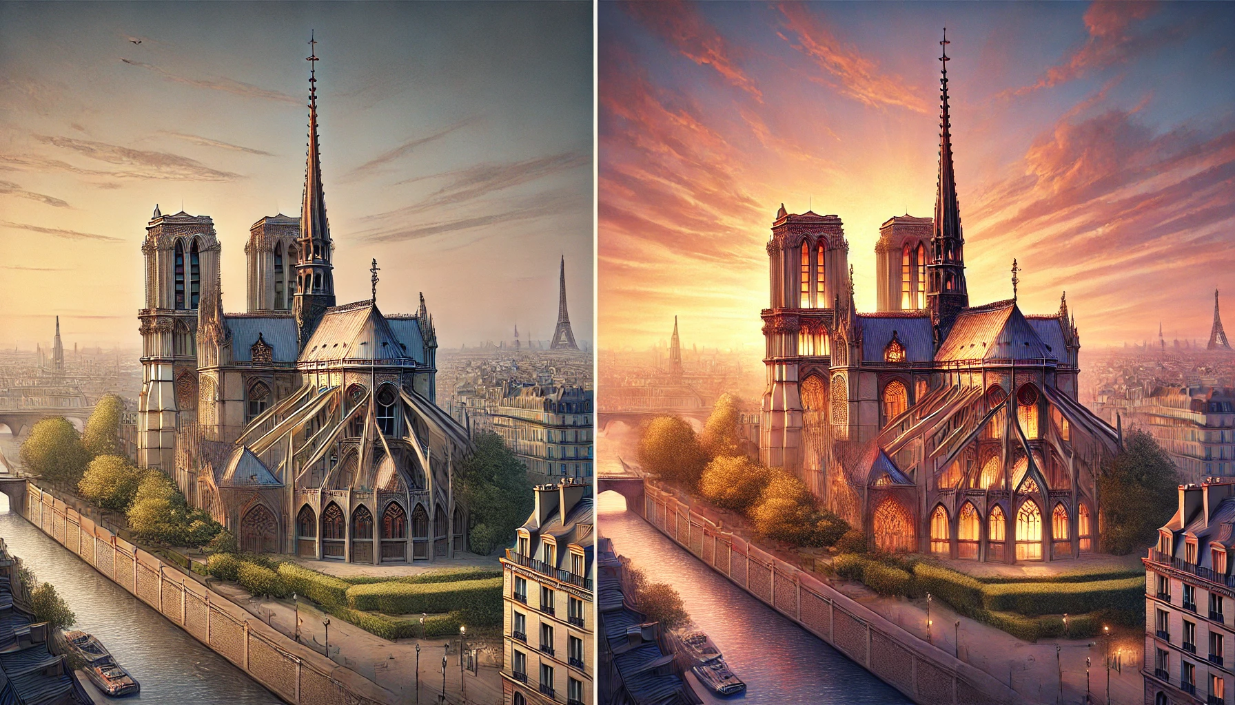Notre Dame: Before and After the Restoration