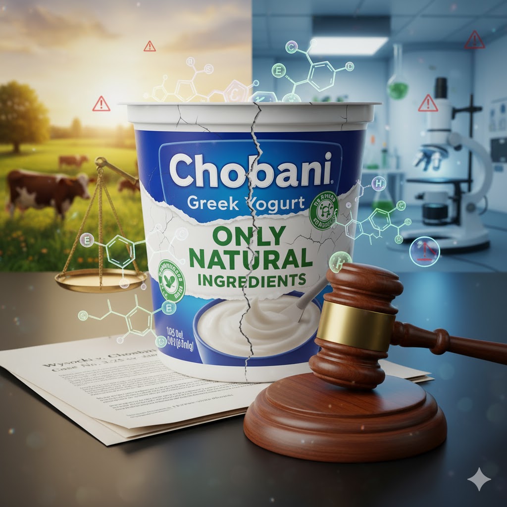 Chobani Endocrine Lawsuit: Toxic Phthalates, ‘Natural’ Claims, and the Judicial Hold on a Landmark Food Packaging Case